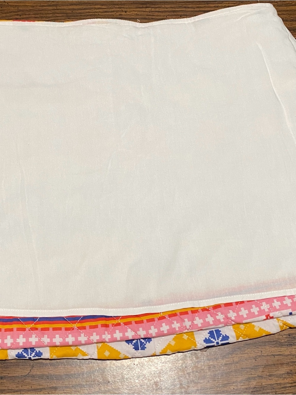 Lisa Says Gah Lily Quilt Skirt NWT Size Large Colorful Patchwork Rose Strawberry - Picture 10 of 10